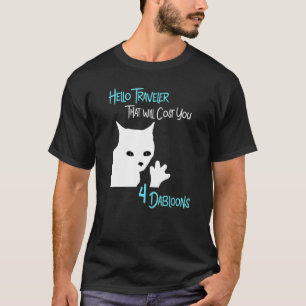 Camiseta 4 Dabloons Cat - Hola Amigo