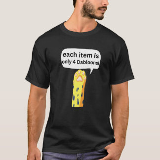 Camiseta 4 Dabloons Gato Meme ,Dabloons Doubloons Moneda Di
