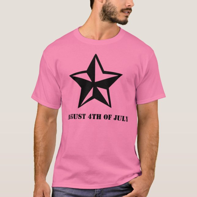 Camiseta 4 de agosto de julio (Anverso)