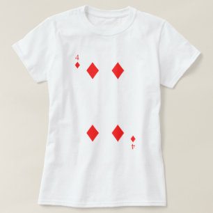 Camiseta 4 de diamantes