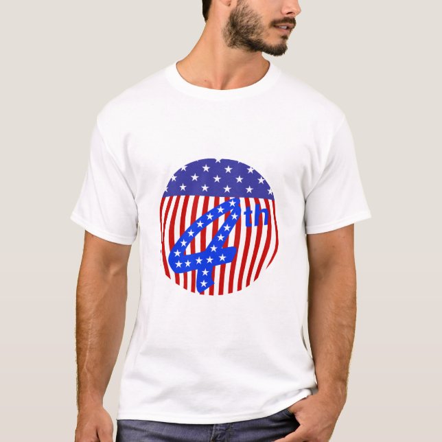 Camiseta 4 De Julio (Anverso)