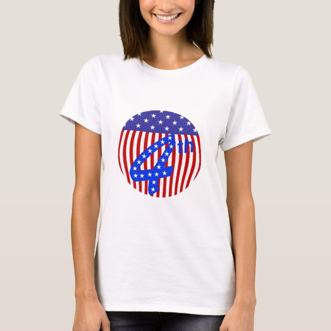 Camiseta 4 De Julio (Anverso)