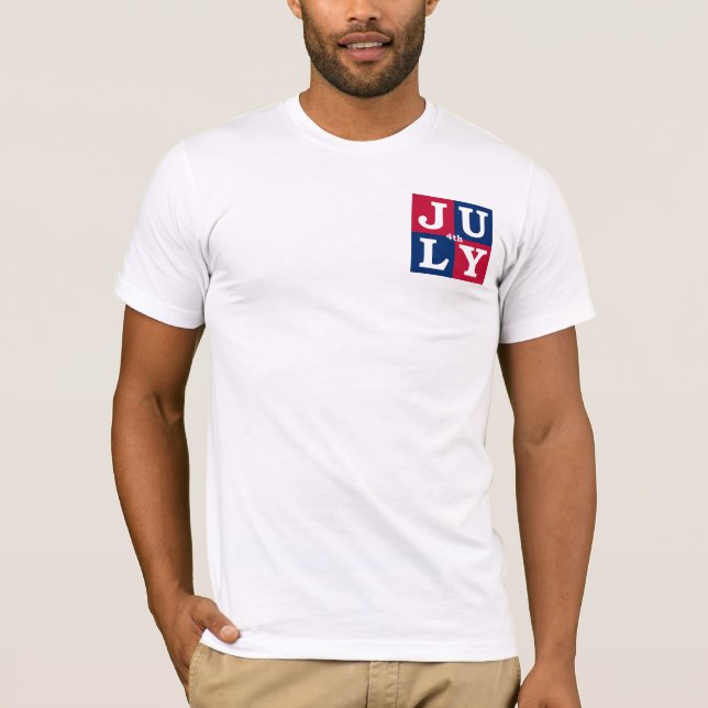 Camiseta 4 de julio (Anverso)