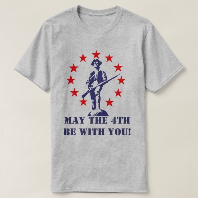 Camiseta 4 de julio (Diseño del anverso)