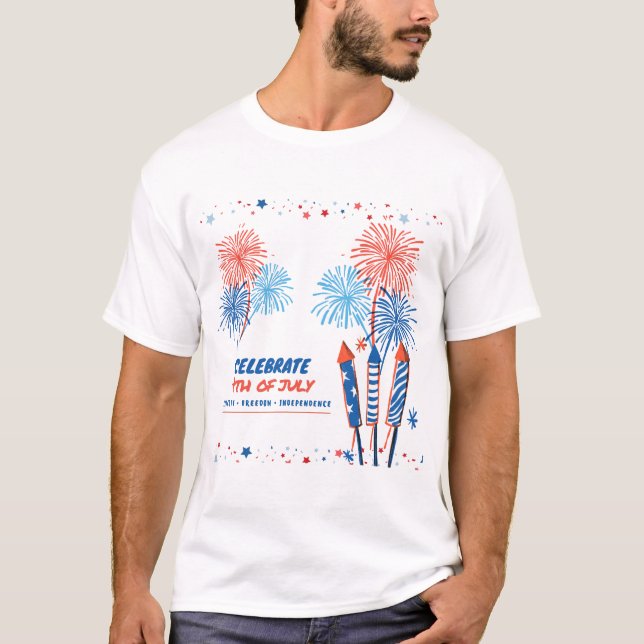 Camiseta 4 de julio  (Anverso)