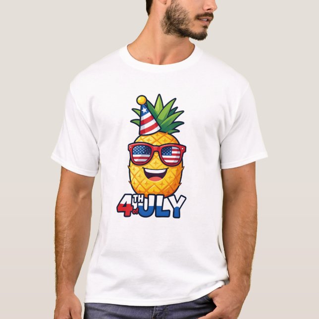 Camiseta 4 de Julio  (Anverso)