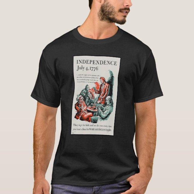 Camiseta 4 De Julio 1776 4 De Julio Comprar Bonos De Guerra (Anverso)