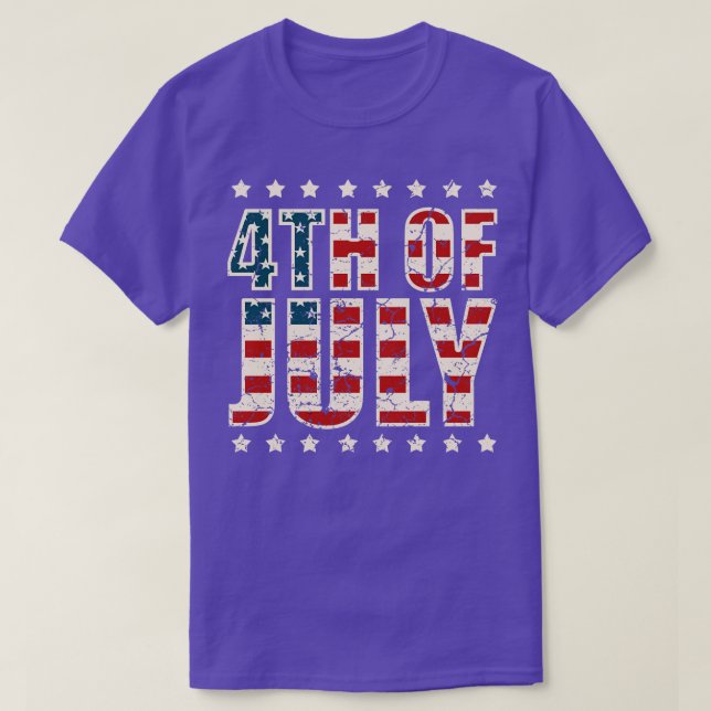 Camiseta 4 de julio (20) (Diseño del anverso)