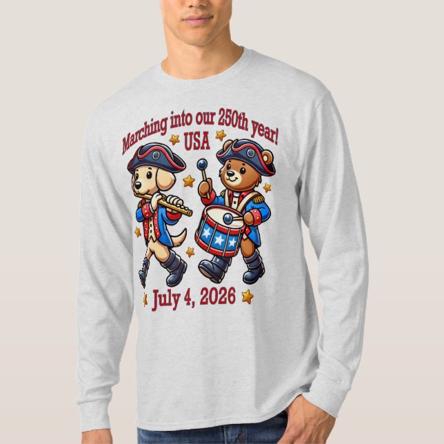 Camiseta 4 de julio 2014: 250 Aniversario Semiquincentenari (Anverso)