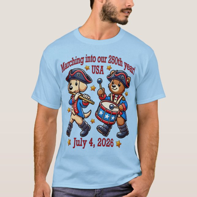 Camiseta 4 de julio 2014: 250 Aniversario Semiquincentenari (Anverso)