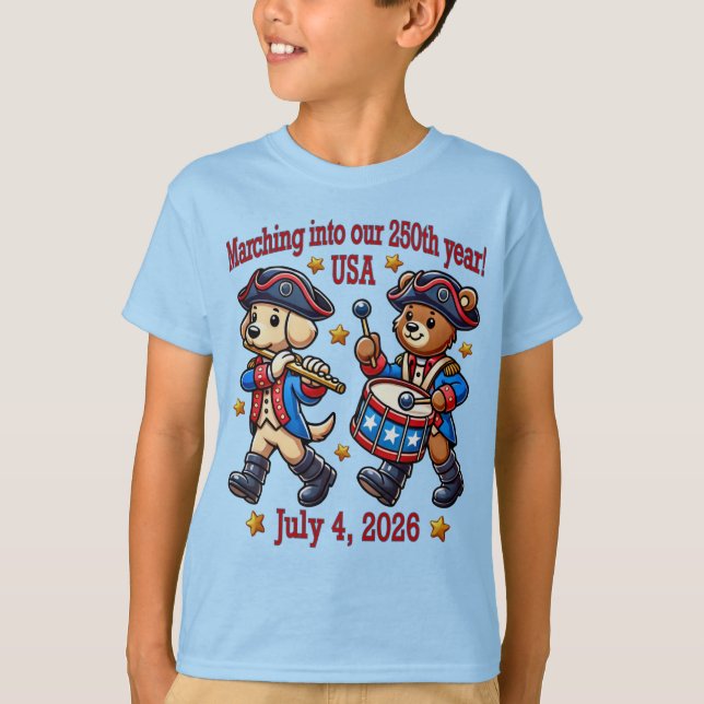 Camiseta 4 de julio 2014: 250 Aniversario Semiquincentenari (Anverso)