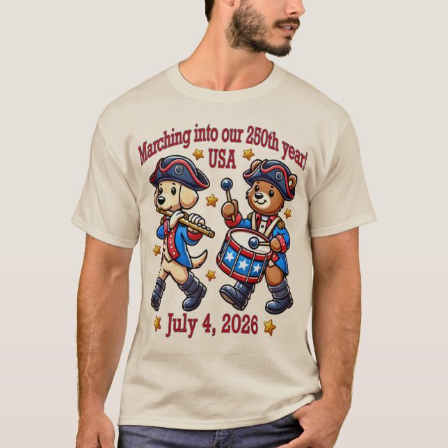 Camiseta 4 de julio 2014: 250 Aniversario Semiquincentenari (Anverso)