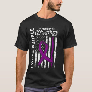 Camiseta 4 de julio Alzheimers Concienciación a la madrina
