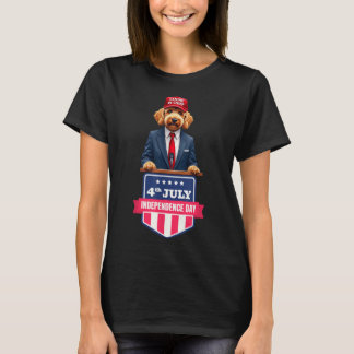 Camiseta 4 de Julio_amante de los perros_orgullo patriótico