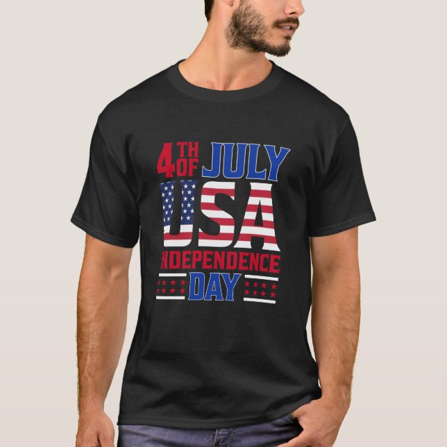 Camiseta 4 de julio, amante del Día de la Independencia de  (Anverso)