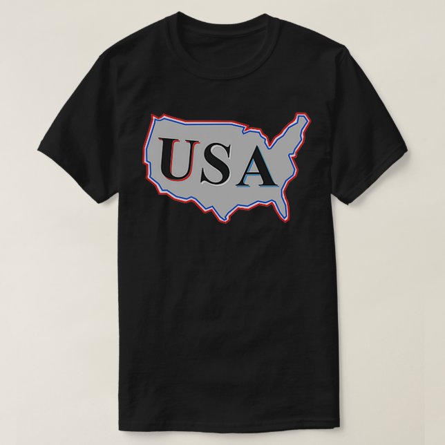 Camiseta 4 de julio Aparato Patriótico (Diseño del anverso)