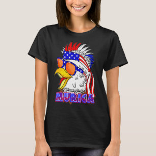 Camiseta 4 de julio Arrojando piedras a merced