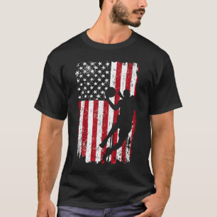 Camiseta 4 de julio Baloncesto Dabbing Baloncesto Boys Dab