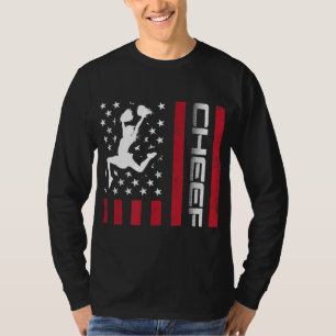 Camiseta 4 de julio Bandera de Estados Unidos anima a papá