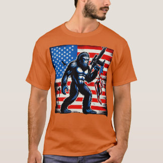 Camiseta 4 de julio Bandera estadounidense de los Estados U