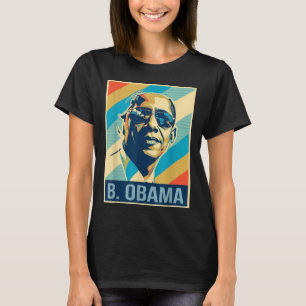 Camiseta 4 De Julio Barack Obama Presidente Retro Patriótic