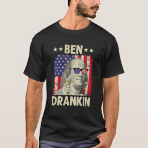 Camiseta 4 De Julio Beber El Día De La Independencia De Ben
