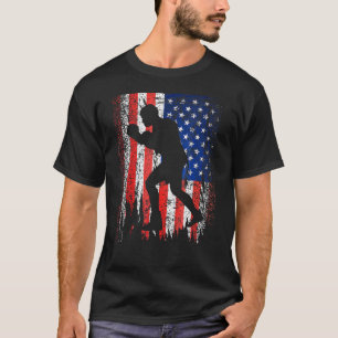 Camiseta 4 de julio Boxeo Patrio Peligro De Ue