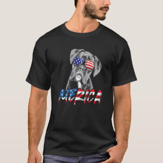 Camiseta 4 De Julio Boxer Bandera Americana Patriótica D
