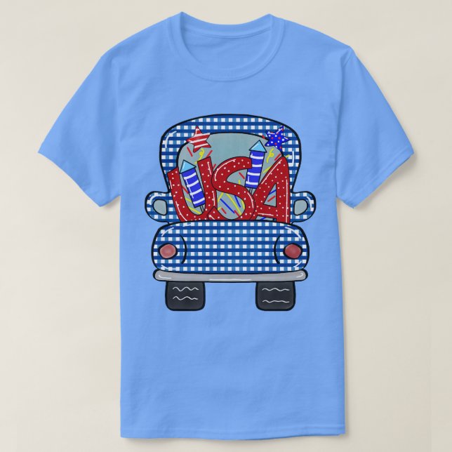 CAMISETA 4 DE JULIO CAMIÓN 4 (Diseño del anverso)