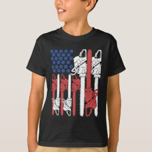 Camiseta 4 De Julio Camisas Arboristas Hombres Árbol Escala