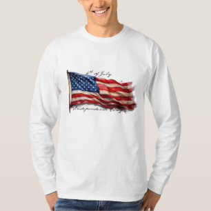 Camiseta 4 de Julio – Celebra con la bandera de EE. UU.