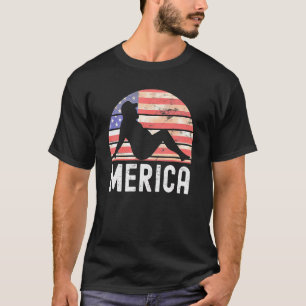 Camiseta 4 De Julio Chiste De Adultos Con Fiesta De Grasa D