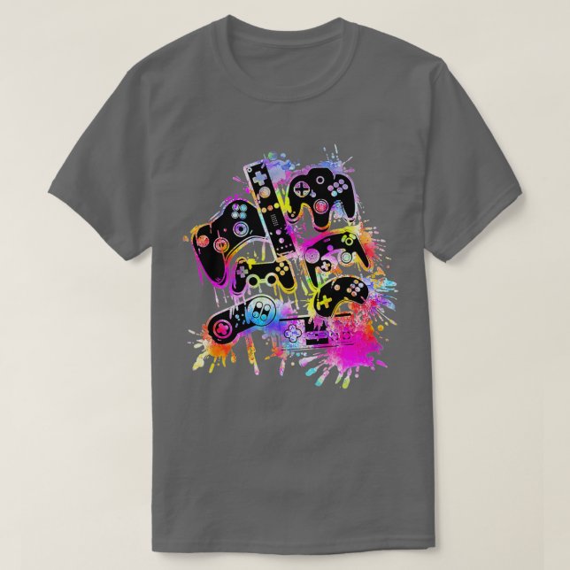 Camiseta 4 de julio Controlar todas las cosas Cont. de vide (Diseño del anverso)