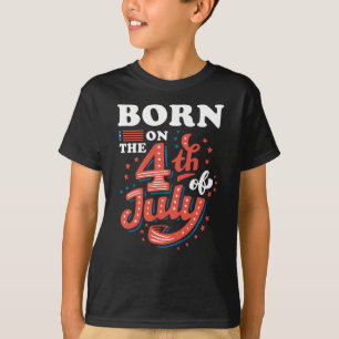 Camiseta 4 de julio Cumpleaños