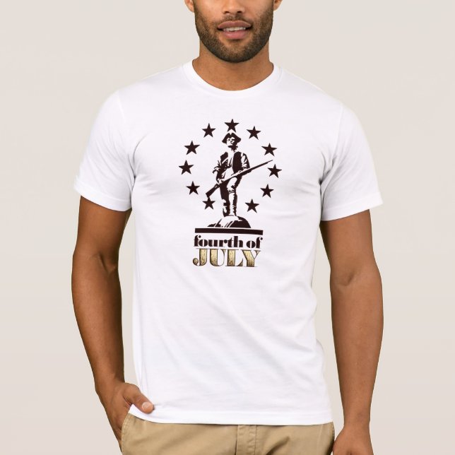 Camiseta 4 de julio de 1776 (Anverso)