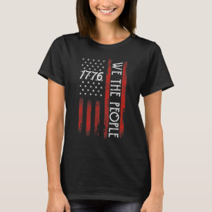 Camiseta 4 De Julio De 1776 Para Los Hombres Nosotros El Pu