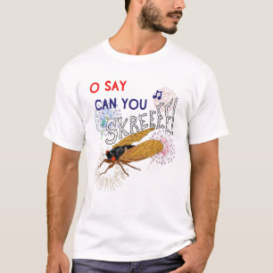 Camiseta 4 De Julio De 17 Años Cicadas Funny Meme Cita Fueg
