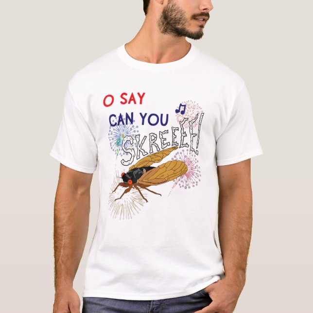 Camiseta 4 De Julio De 17 Años Cicadas Funny Meme Cita Fueg (Anverso)