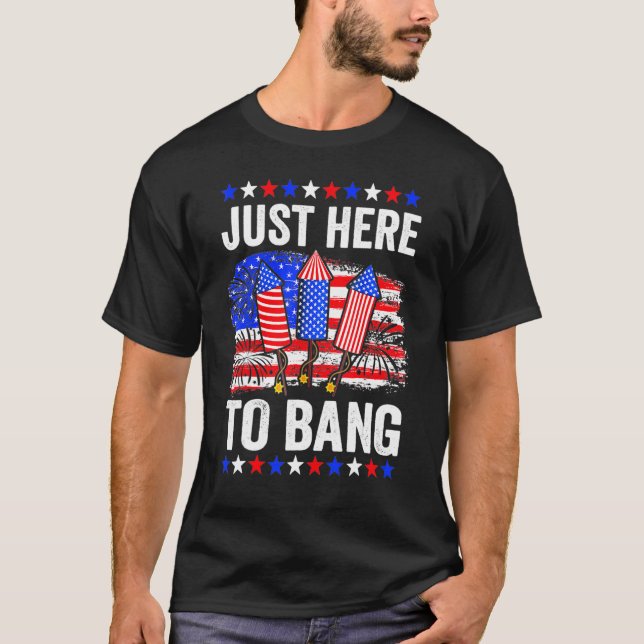 Camiseta 4 De Julio De 2014 Aquí A Bang 1 (Anverso)