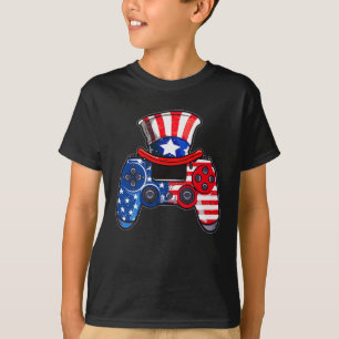 Camiseta 4 de julio de 2014, el controlador de la bandera e