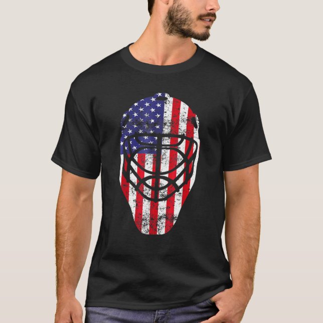 Camiseta 4 De Julio De 2014 La Máscara De Arándanos De Hock (Anverso)