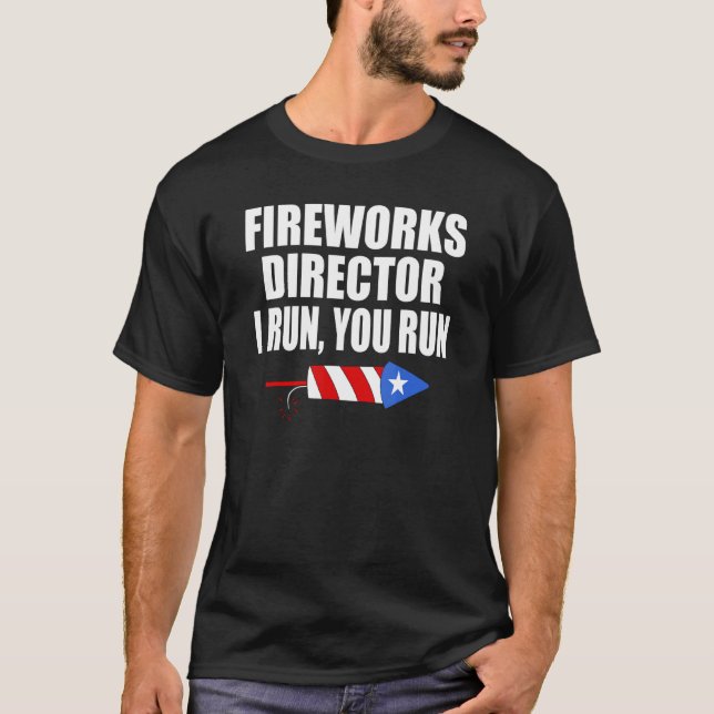 Camiseta 4 De Julio De 2022 Director De Fuegos Artificiales (Anverso)
