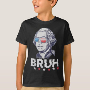 Camiseta 4 De Julio De 2024 George Washington Bruh. 1