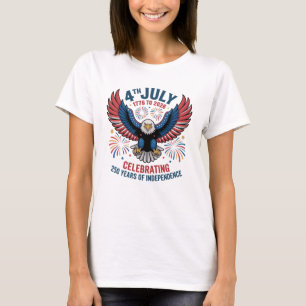 Camiseta 4 de julio de 2026 - Celebrando 250 años