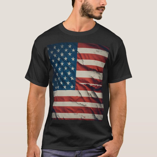 Camiseta 4 de julio de Estados Unidos (Anverso)