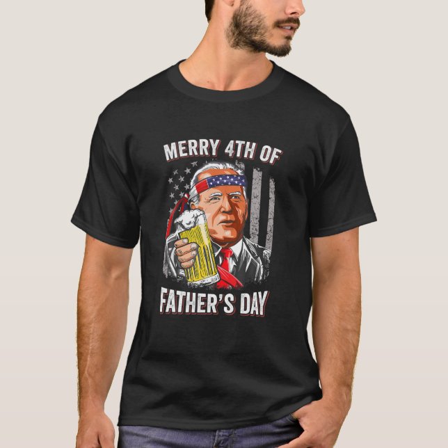 Camiseta 4 De Julio De Mi Padre, Joe Biden (Anverso)