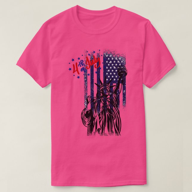 Camiseta 4 de julio Día de la Independencia (Diseño del anverso)