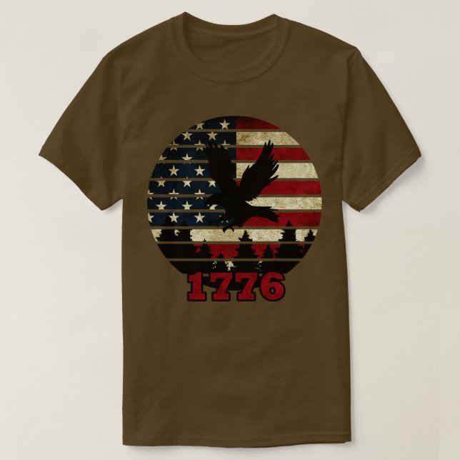 Camiseta 4 de julio Día de la Independencia (2) (Diseño del anverso)