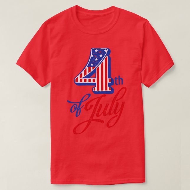 Camiseta 4 de julio Día de la Independencia (5) (Diseño del anverso)