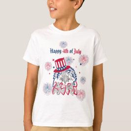 Camiseta 4 de julio Día de la Independencia Águila American